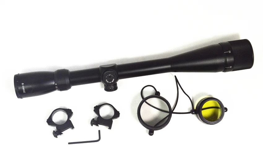 FIRECLUB 6 24x42 AO прицел охотничий регулировка параллакса мил дот сетка|hunting|reticlereticle
