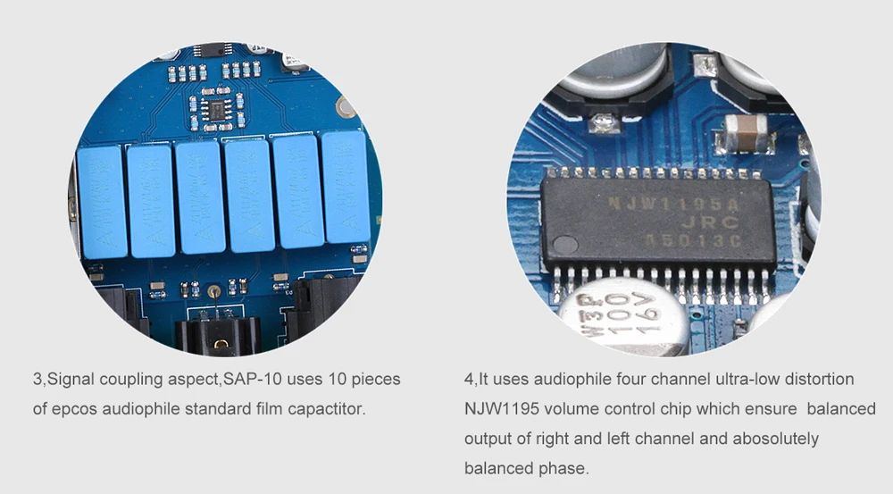 Новейший SMSL SAP-10 усилитель для наушников с полным балансом Линейный источник питания высокомощные усилители для наушников AMP 2* TPA6120A2 AMP