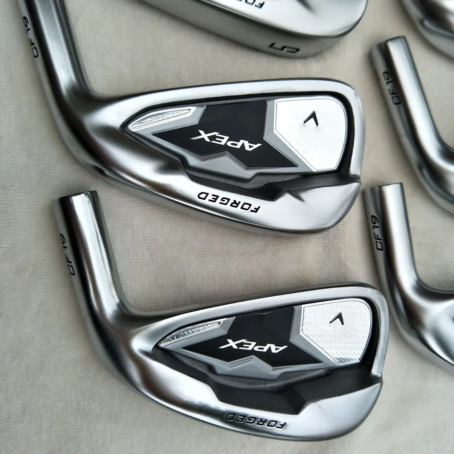 APEX Pro Гольф Утюги CF19 кованые клюшки для гольфа Железный набор 3-9.P 8 шт стальной