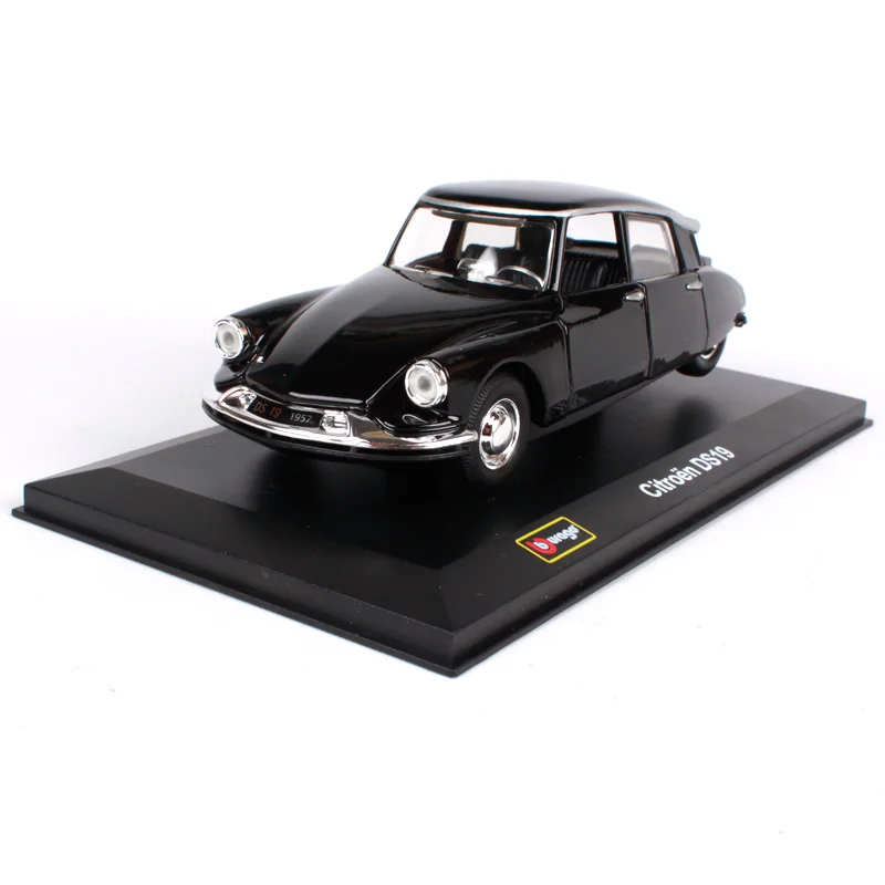 Bburago 1:32 Citroen DS19 старая модель автомобиля литья под давлением Новая модель автомобиля в коробке винтажная машина 43204