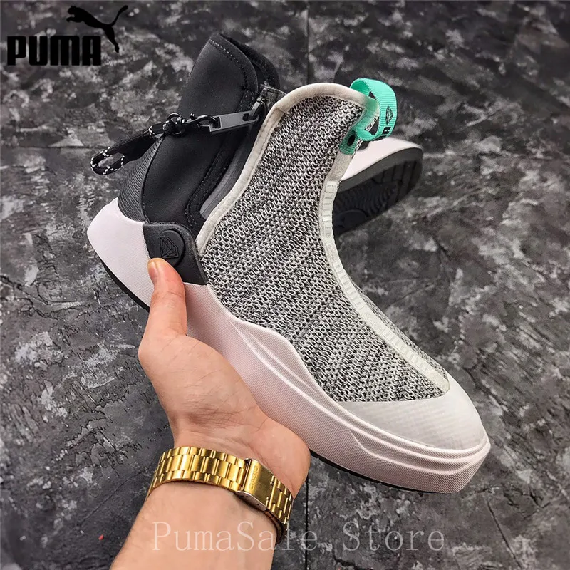 puma abyss knit diamond