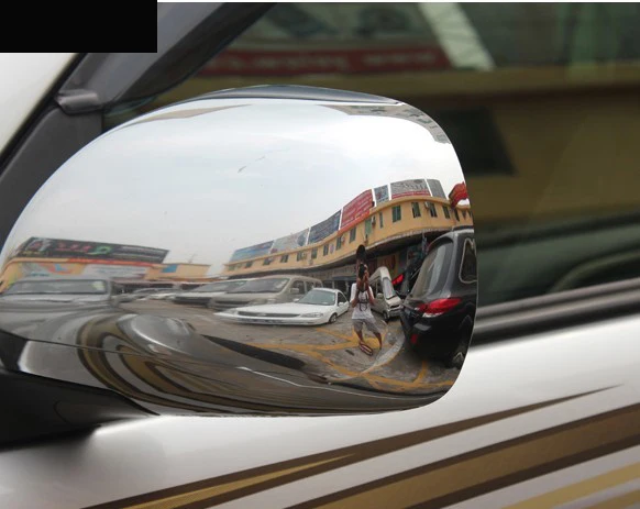 

ABS chrome design FOR Prado 120 accessories side mirror cover cap trim FOR toyota prado fj120 2003 -2006 2007 2008 2009 parts