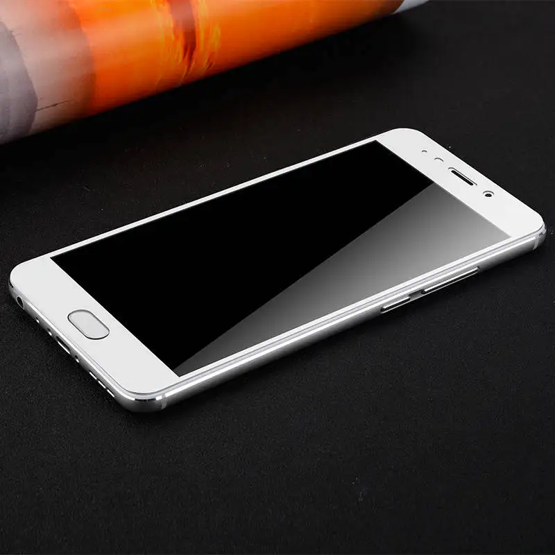 TCICPC стекло для Meizu M6 Note закаленное стекло полное покрытие 9H HD прозрачное Защитное стекло для Meizu M6 Note Защитная пленка для экрана - Цвет: HD Clear White