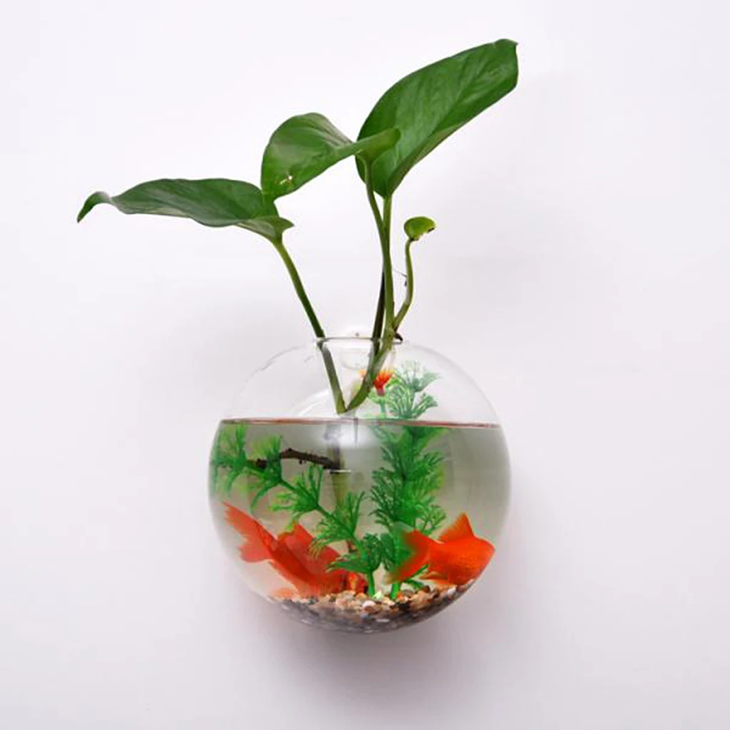 Clear Bubble Flower Vase Hanging Terrarium Planter Tealight Holder for Home Garden Wedding Centerpieces Decor