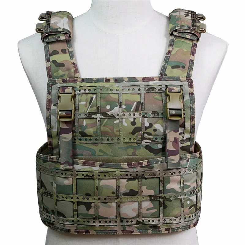 

WoSporT Removable Modular Hunting Vests 1000D Waterproof Oxford Adjustable Molle Vest Airsoft Paintball Shooting Body Protection