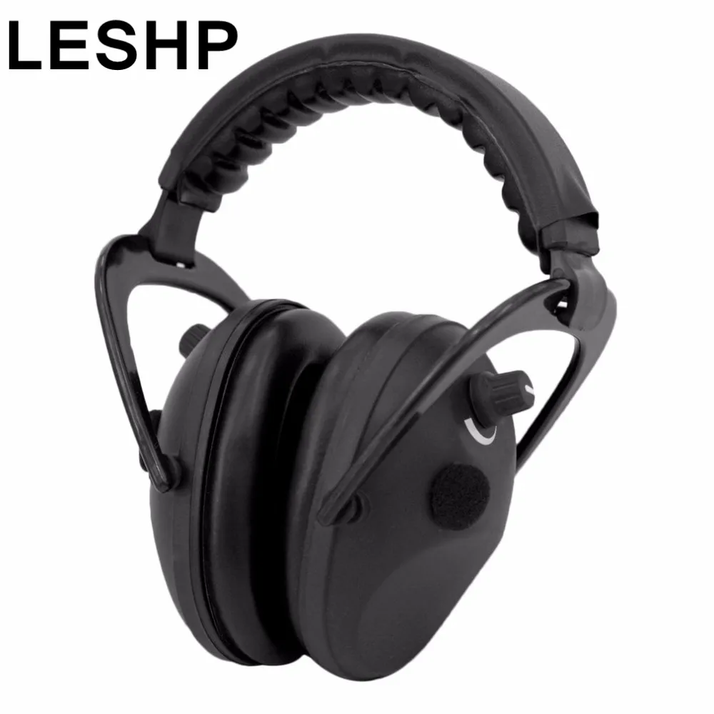 Electronic Ear Hearing Protective Headband For Shooting Hunting Ear Muff Print Tactical Headset Sound Activated Compression Electronic Ear Hearing Protective Headband For Shooting Hunting Ear Muff Print Tactical Headset Sound Activated Compression