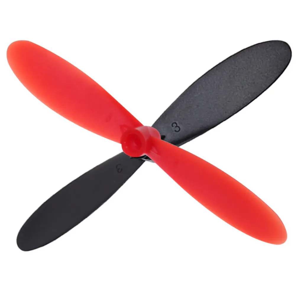 

Propellers Blades Helicopter For Hubsan X4 H107 RC Quadcopter 20pcs Rotor Props Convenient Plastic 2018 Spare part