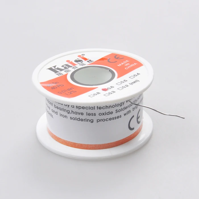 0.3/0.4/0.5/0.6mm Solder Wire Flux 1.2% Fine Soldering Wire Tin Solder Sn60 / Pb40 for Precise Welding Works soldering wire,soldering tin wire,welding wires