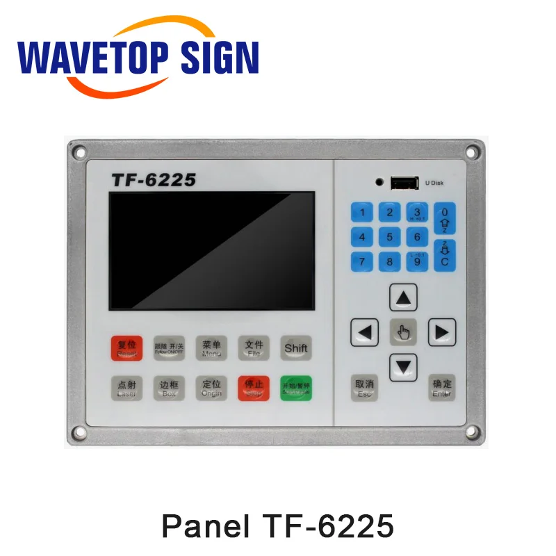 WaveTopSign волокно + СО2 лазерный контроллер TF 6225 металла и неметалла Материал резки