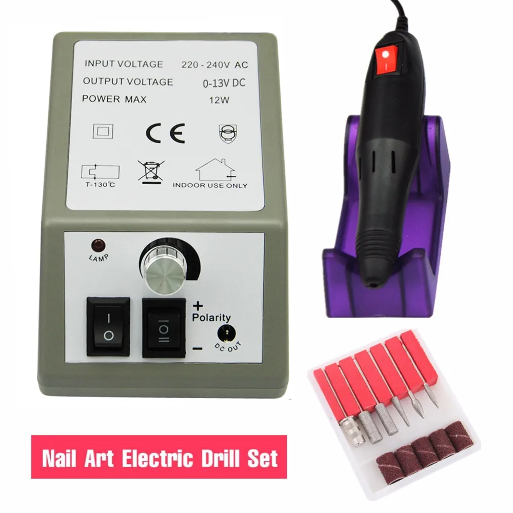 2019 Electric Nail Art Drill Machine 20000RPM Professional Manicure