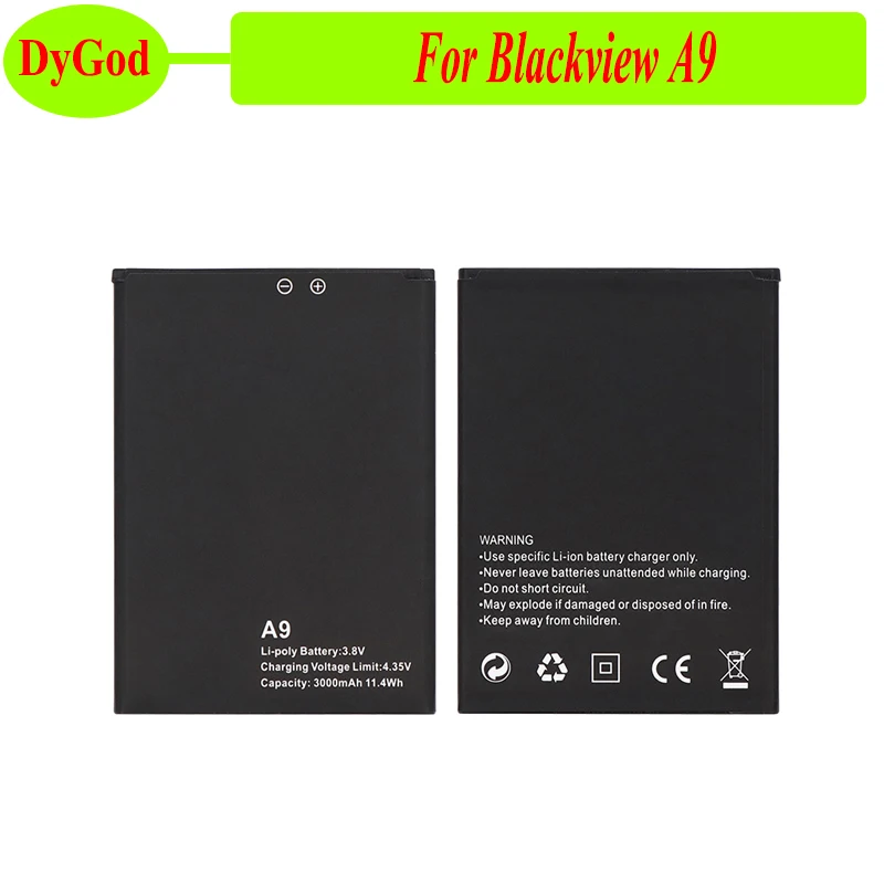 Аккумулятор DyGod 3000 мАч для Blackview A9 аккумулятор смартфона A9|Аккумуляторы мобильных