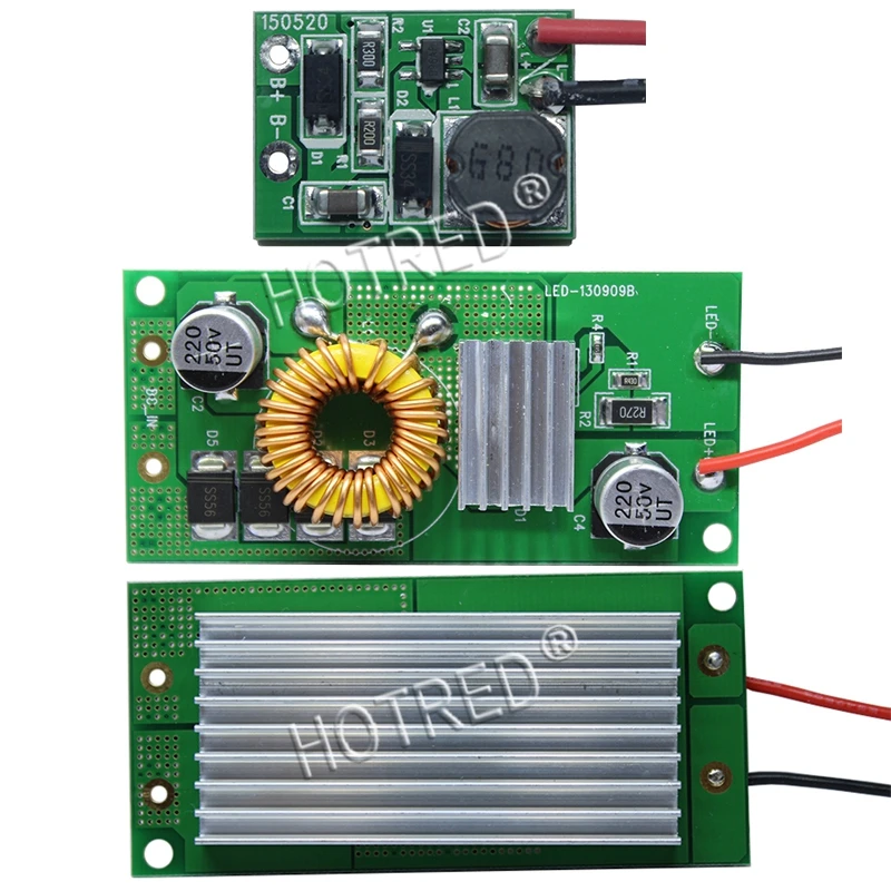 Высокое качество DC 12 V-24 V в постоянный ток светодиодный драйвера 10 W 20 W 30 W 50 W DC ower вход питания для 10 W 20 w 30 w 50 w Светодиодный светильник