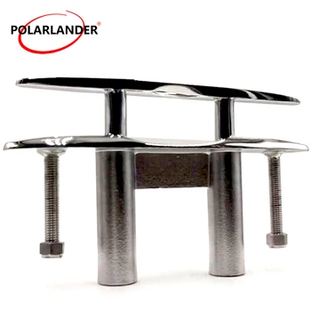 

160 mm Pop-Up Lift Cleat Marine Boat Yacht 316 Stainless Steel 6 Inch Flush Mount Pull-Up