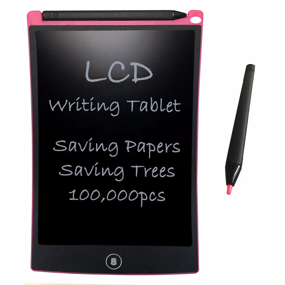8 5 Pink LCD Writing Tablet Digital Drawing Graphic Tablets Electronic Handwriting Pad Board With Stylus Pen for Kids toys