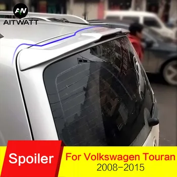 

Fit For Volkswagen Touran 2008-2015 Spoiler ABS Plastic Unpainted Primer Color Car Rear Wing Primer Color Rear Spoiler AITWATT