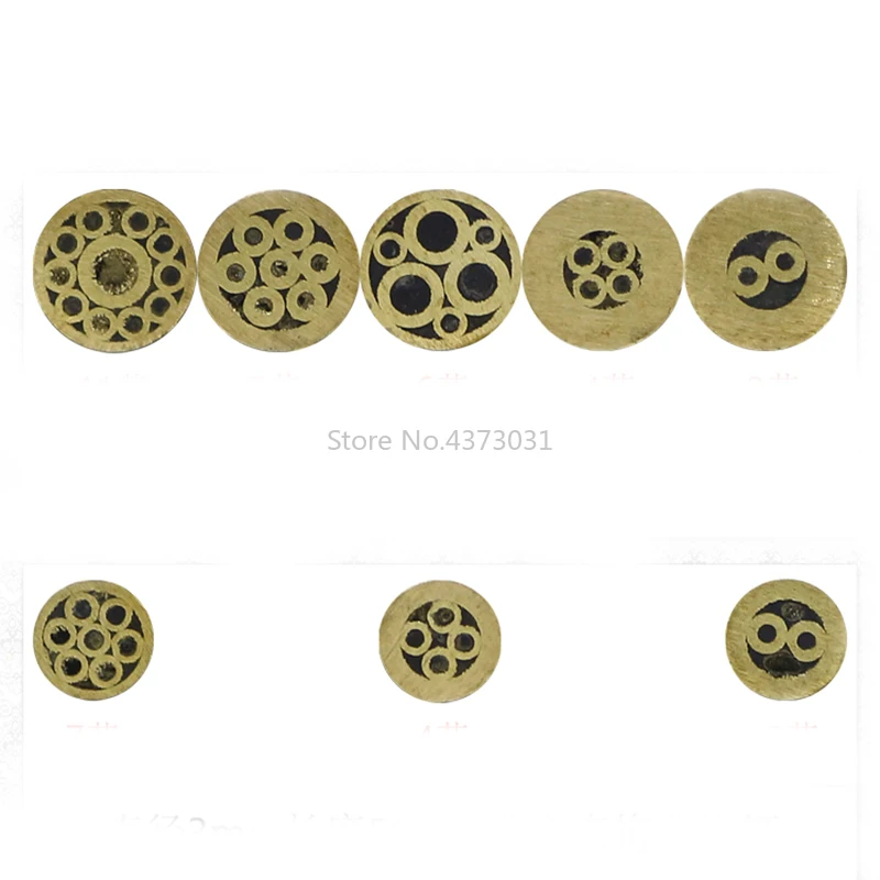 

brass tube mosaic screw nail For DIY Knife handle decoration length 48mm mosaic rivets for knife handle material Diameter3/4/5mm