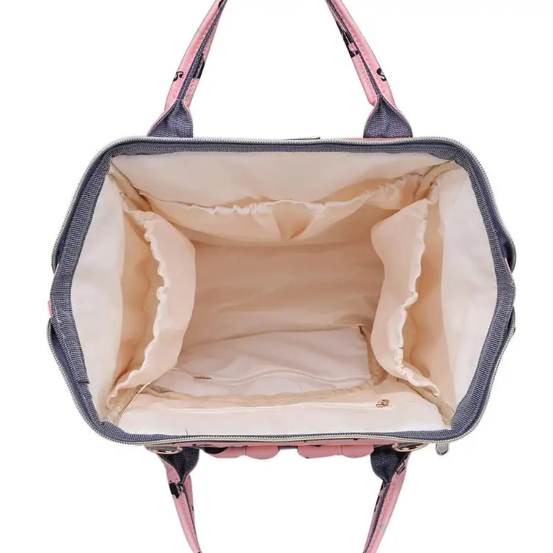 Мультфильм печати путешествия мама Пеленки сумки большой Ёмкость рюкзак кормящих мешок