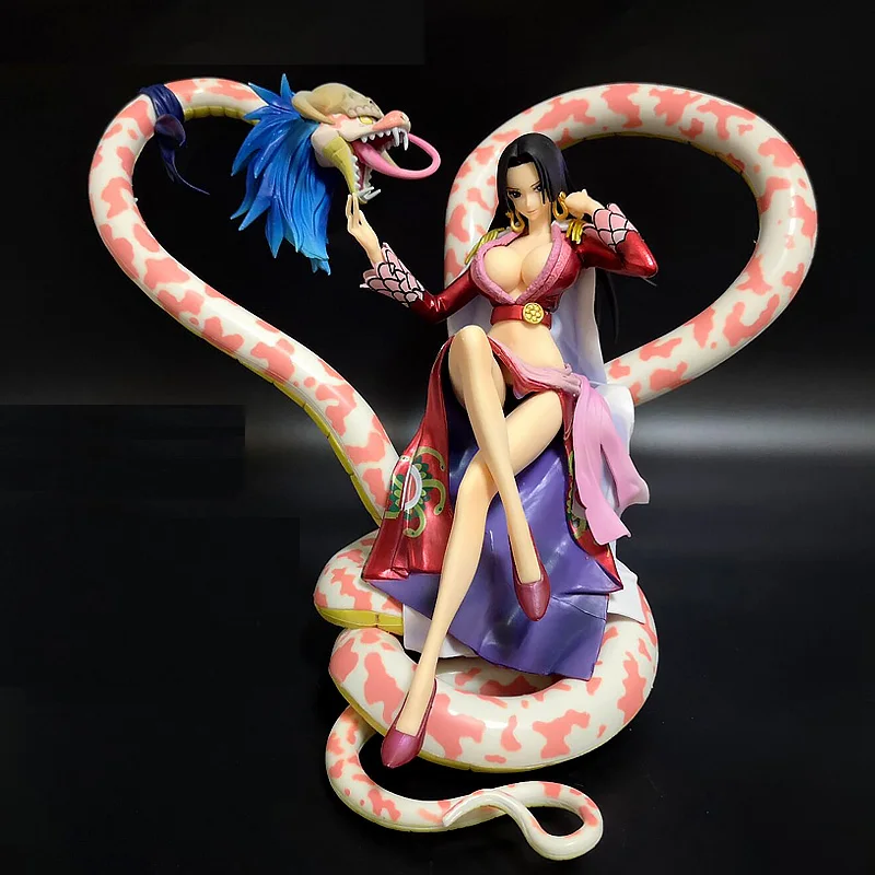 

2019 New POP Maximum Sitting Snake Boa Hancock Action Figure Anime ONE PIECE Model Toy 15th Anniverary Collectibles