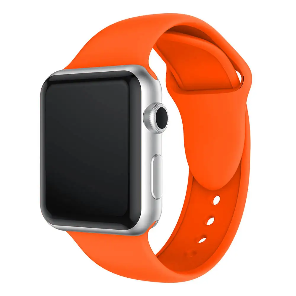 42 мм, 38 мм, Версия спортивные силиконовые часы ремешок для apple watch серии 1/2/3 ремешок для наручных часов iwatch, 4 40 мм 44 мм разноцветных резиновых полосок