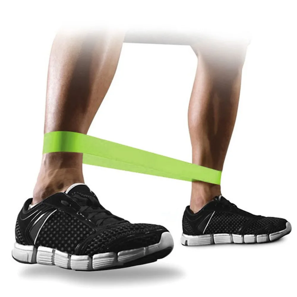 

2018 New Elastic Design Yoga Resistance Bands High Strength Rubber Loop Pilates Sport Fitness Training Workout Elastic Band