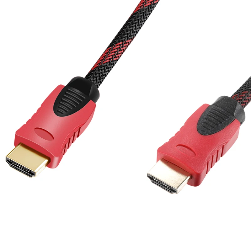 HDMI Cable Video Cables Gold Plated 1.4 1080P Digital Cable 3D Cable for HDTV Splitter Switcher 1.5m for PC Desktop 1.4 Version