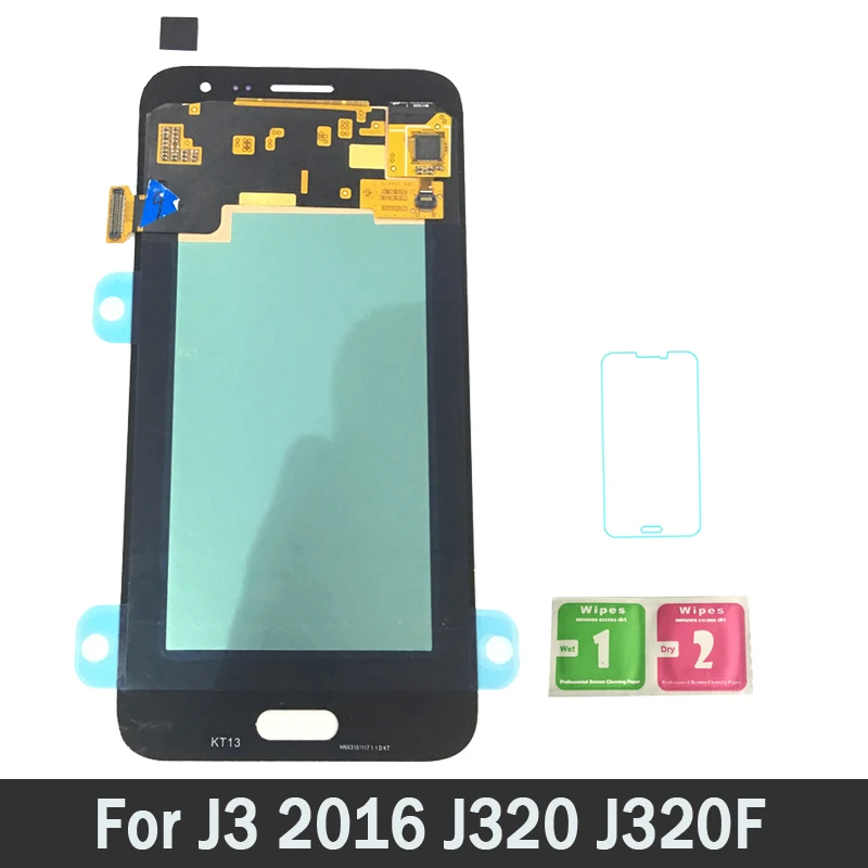

High Quality Phone Super AMOLED LCDs For Samsung Galaxy J3 2016 J320 J320F J320FN LCD Screen Display Touch Digitizer Assembly