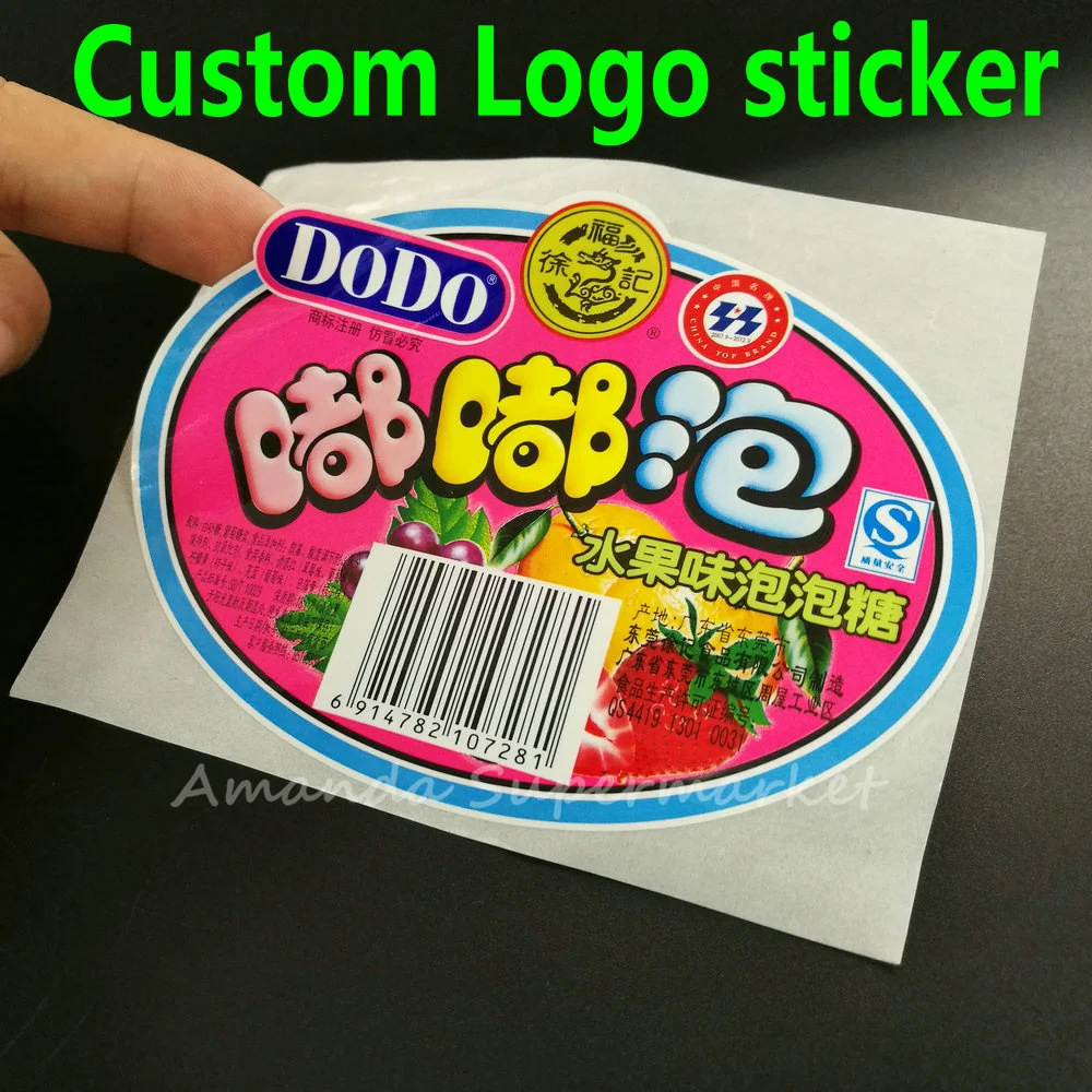 custom label sticker