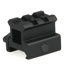 PPT 2 слота алюминий 0,8" высокий стояк Крепление подходит Вивер и Пикатинни рельсы крепление для охоты GZ22-0218