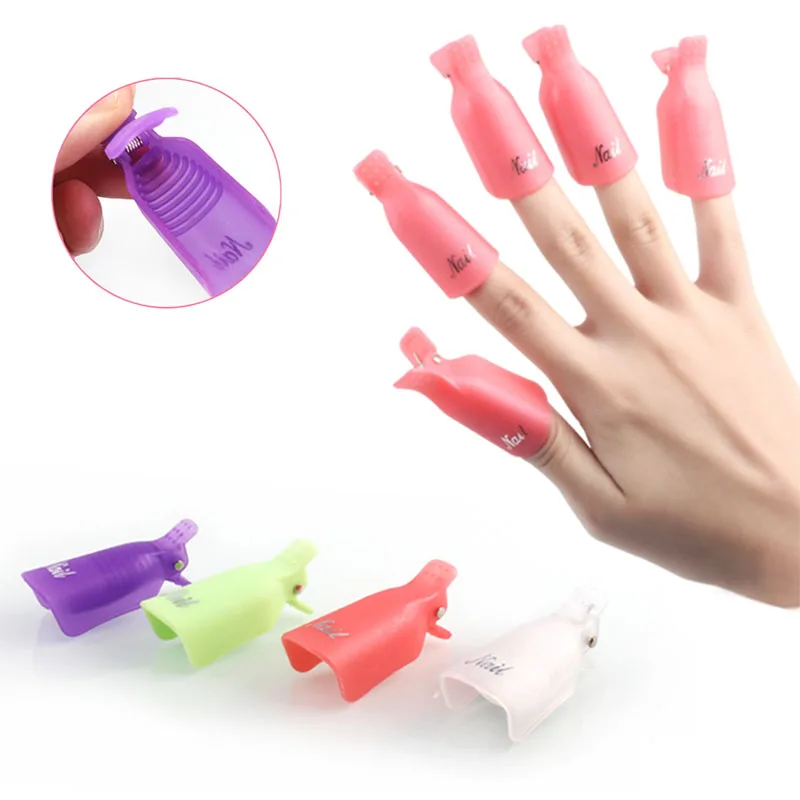 Aliexpress.com : Buy 10pcs/lot Plastic Nail Soakers PVC Nail Art Soak ...