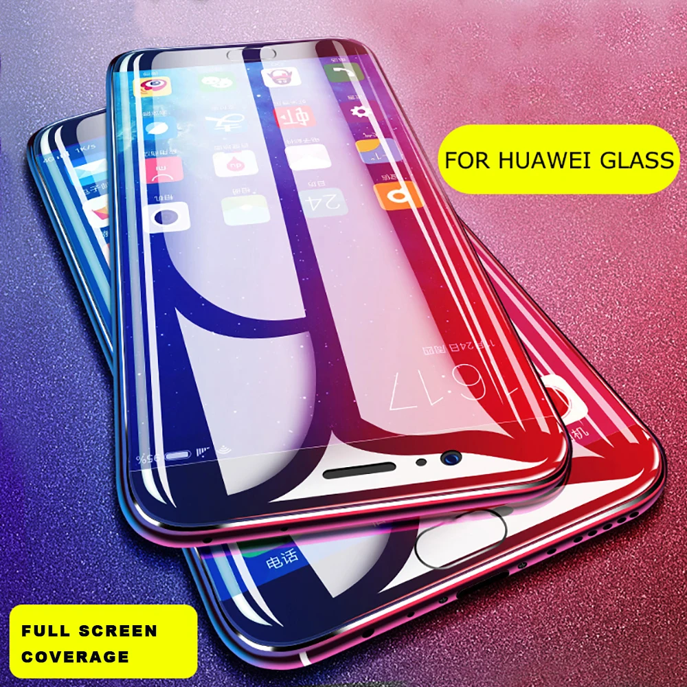 Защита экрана для Huawei P20 Lite стекло Pro P10 Plus Nova 3 3i Flim Для Honor 10 7A 7C закаленное |