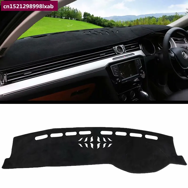 

Car Styling Covers Dashmat Dash Mat Shade Dashboard Cover carpet Car For Volkswagen Vw Passat B8 CC 2016 2017 2018 2019 2020