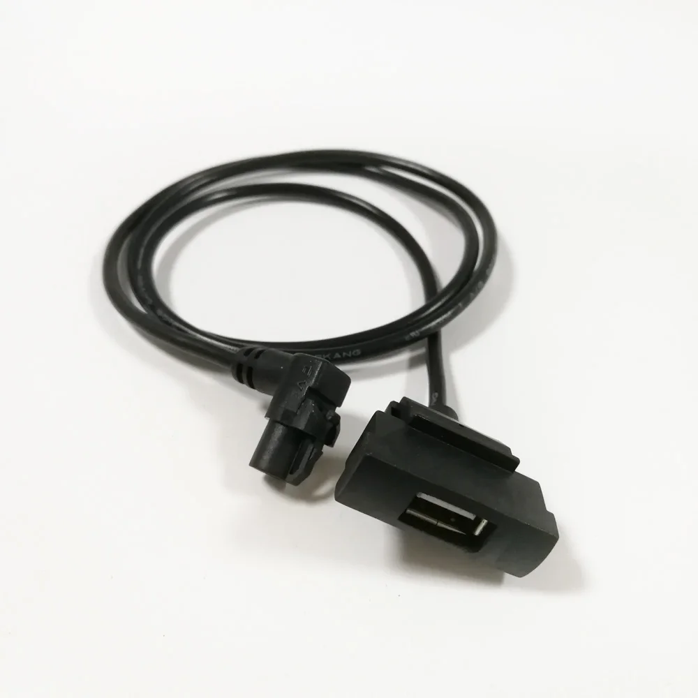 Biurlink женский/мужской RCD510 RNS315 радио расширение USB интерфейсный кабель USB панель Адаптер для Skoda Octavia - Название цвета: only usb female