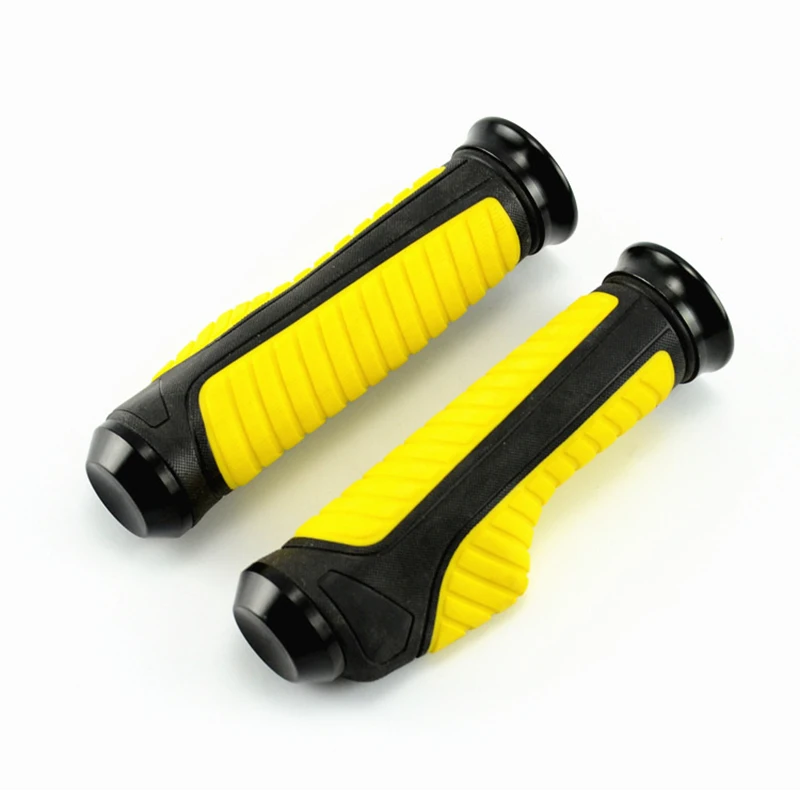 Motorcycle Grips Non Slip Rubber Bar End Thruster Grip Motorcycle Comfort Hand Handlebar Grip Thruster Grip TD326