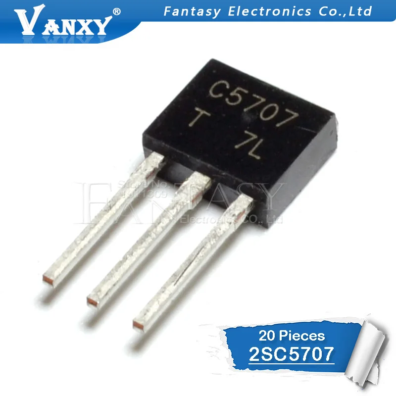 20 шт. транзистор 2SC5707 TO 251 C5707 TO251|transistor|c5707transistor c5707 |