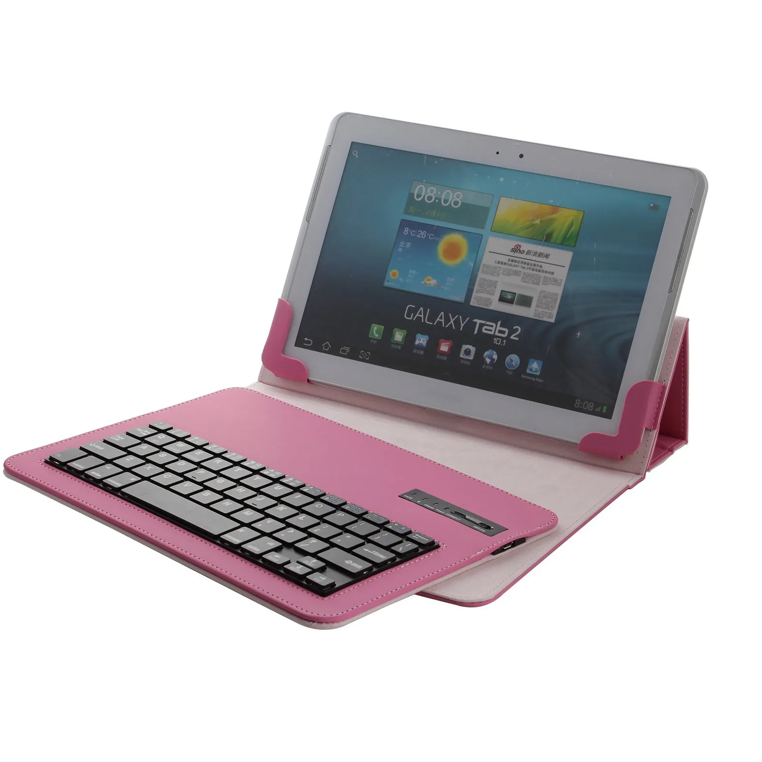 Универсальный беспроводной Чехол-клавиатура Bluetooth для планшета ASUS lenovo Huawie 9 ''10'', кожаный чехол-подставка+ ручка