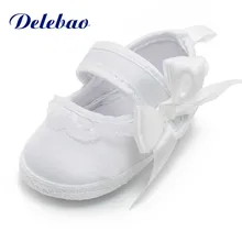 12 стиль детские белые туфли бабочка-узел или цветок твердые мягкие подошвы ползунок младенец для маленьких мальчиков и девочек обувь христианское распятье
