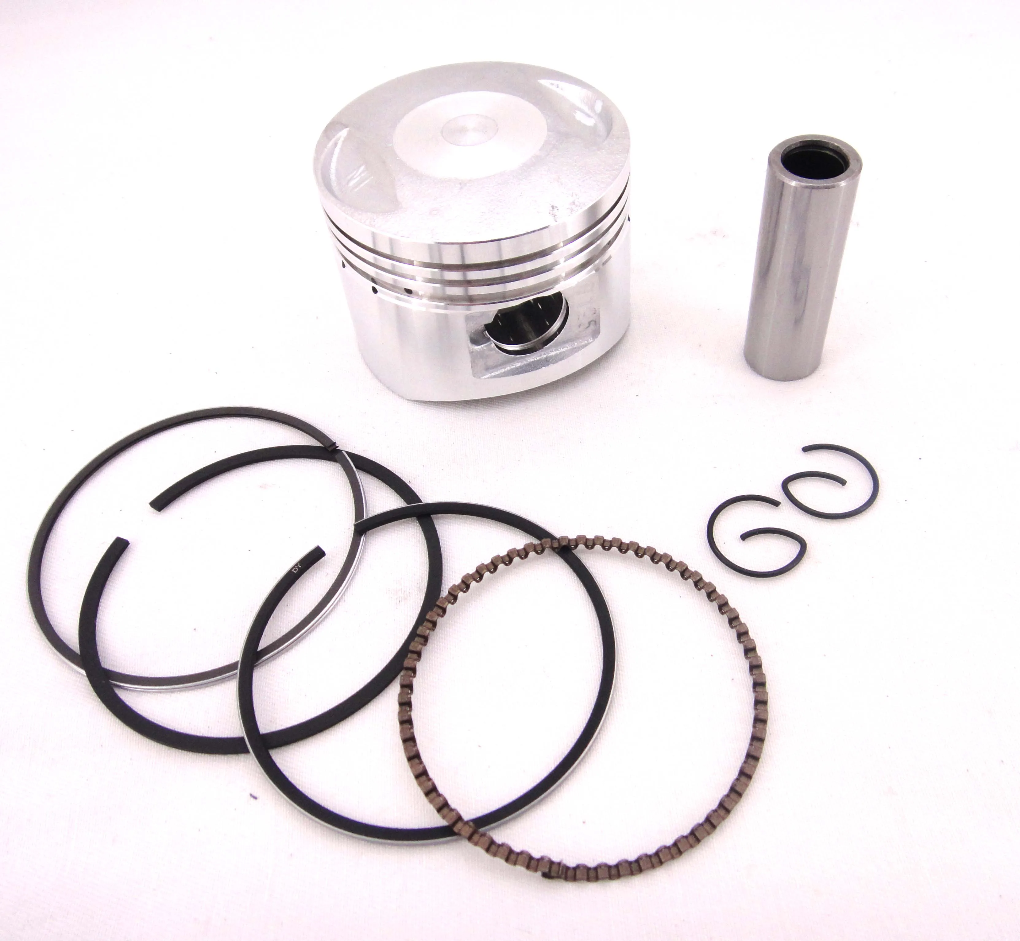 

Motorcycle Piston & Ring & Clip Kit For 125cc Scooter Go Kart For ATV Quad Dirt Pit Bike 52.4 mm Piston 51.2mm Ring 14mm Clip