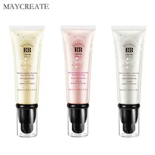 MayCreate 3 шт./компл. отбелевающий крем BB макияж тональный крем для лица день крема для век Осветляющий увлажнитель консилер натуральный масло для макияжа