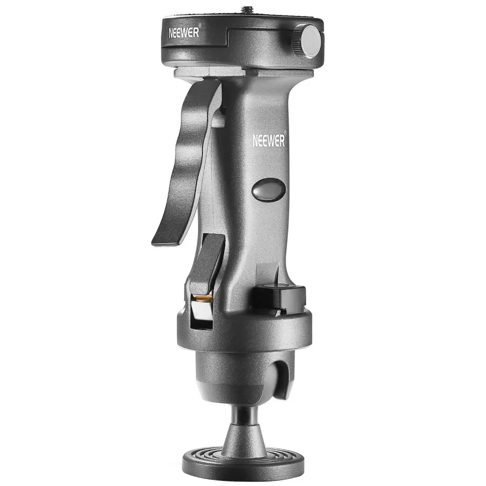 

Neewer 360 Degree Rotation Handheld Pistol Grip Head Sliding Plate for Canon/Nikon/Camcorder/Monopod/Tripods with 1/4-inch Screw