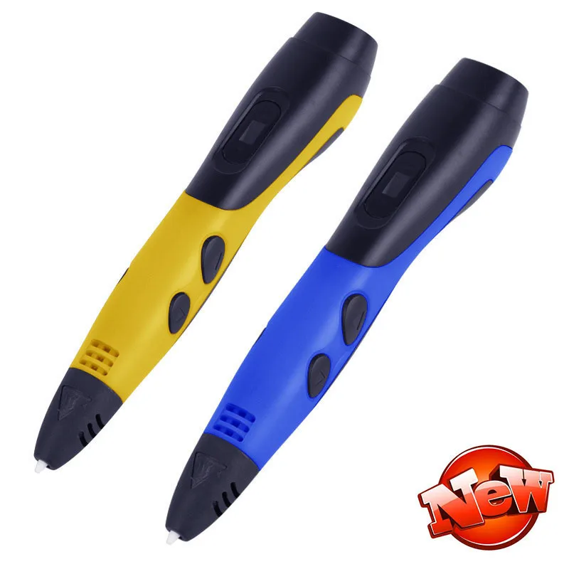

Centechia New Magic 3d printer pen Drawing 3D Pen With 3Color PLA filaments 3D Printing for kids birthday present creation Toy