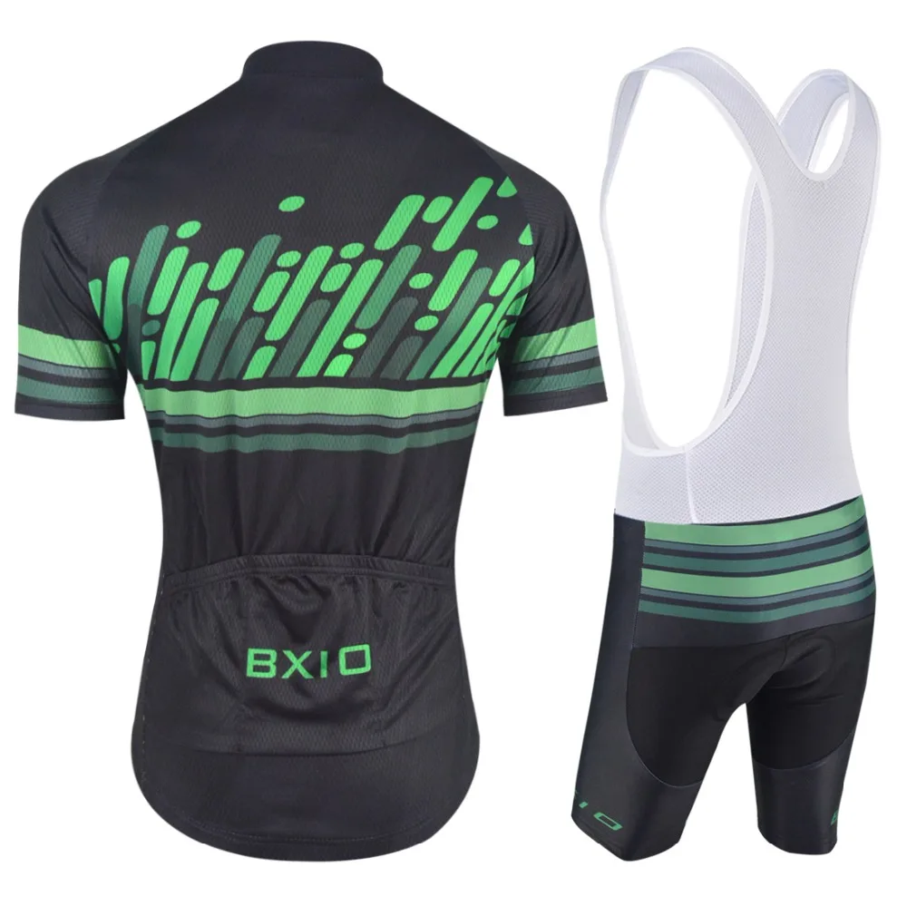 BXIO Ropa Ciclismo Pro Team Велоспорт Джерси Набор из Бельгии черный MTB велосипед Джерси с нагрудником брюки летняя одежда для велоспорта 158