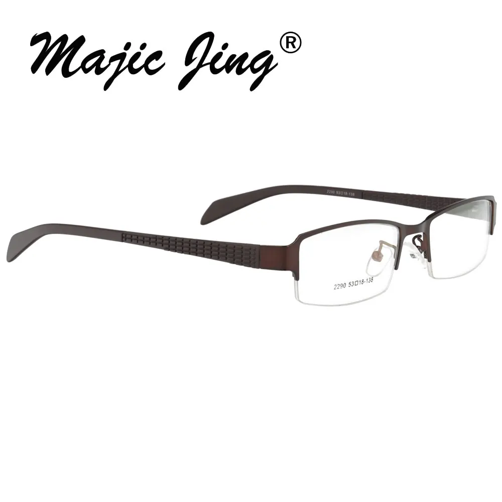 Магия Jing металлические очки по назначению очки для мужские Оптические Оправы 2290