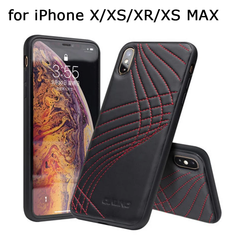 

XS Case Exclusive Design Cover for iPhone XS MAX Genuine Leather Phone Cases for iPhone XR Phone Holder for iPhone 9 2018 New