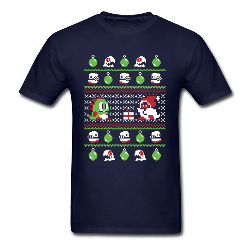 Прочная Очаровательная Спортивная футболка с пузырьками, Мужская Рождественская футболка, футболка, свитер с рисунком, 80 s, рождественский подарок - Цвет: Navy Blue