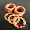Copper Flat Washer 7*10*0.1 Seal Gasket inner diameter 7mm Sealing Ring Thin Sheet T3 Red copper washer ► Photo 3/6