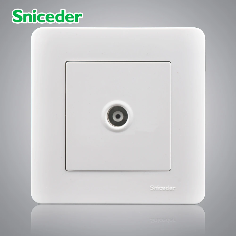 Scinderケーブルテレビコンセントタイプ86 Cctvアウトレット隠さ壁パネルテレビコンセント Tv Wall Outlet Tv Remote Control Storagetv Outlet Aliexpress