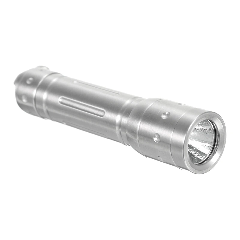 

Convoy Tiny XP-E2 Stainless Steel EDC LED Flashlight Torch By AAA Battery For Camping Hiking