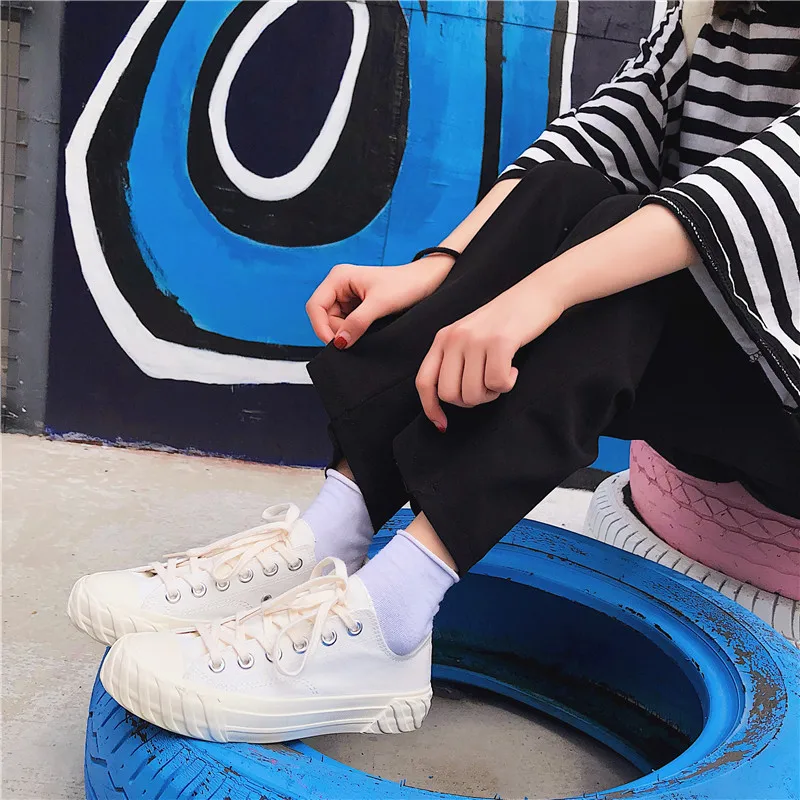 new men Canvas Shoes Flat Platform Loafers Vulcanize Shoes men Casual Pumps Neutral Fashion Classic Designer Br (8)