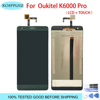

5.5"Original KOSPPLHZ 1920x1080 stock For Oukitel K6000 Pro LCD Display+Touch Screen Digitizer Assembly k 6000 Tools
