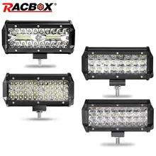 7 дюймов светодиодный светильник комбинированный прожектор точечный луч рабочий противотуманный головной светильник s Точечный светильник s для УАЗ 4x4 внедорожный автомобиль грузовик 4WD ATV вождение 12 24 В